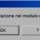 Errore di compilazione nel modulo nascosto: ThisWorkBook